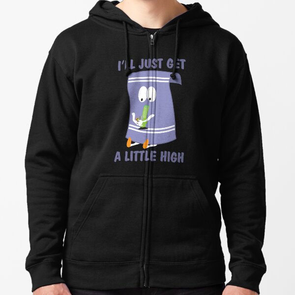 Towelie Towel Zipped Hoodie