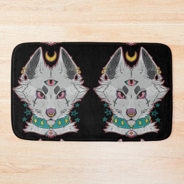 Item preview, Invert light 3 eyed dog designed and sold by HidingMonster.