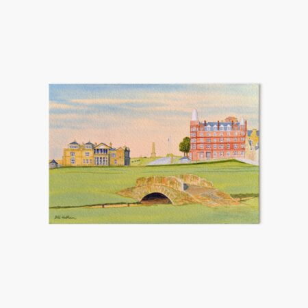 The greatest golf course in Scotland. Art Board Print