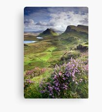 Scotland: My Bonny Heather Metal Print