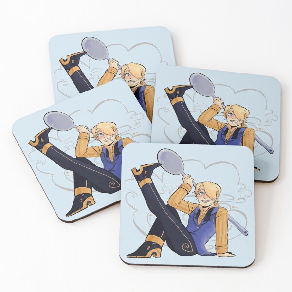 Item preview, Black Leg Sanji Charm designed and sold by TricksterMel.