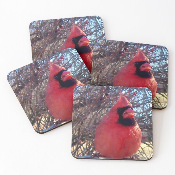 Item preview, red cardinal designed and sold by Maureen Zaharie.