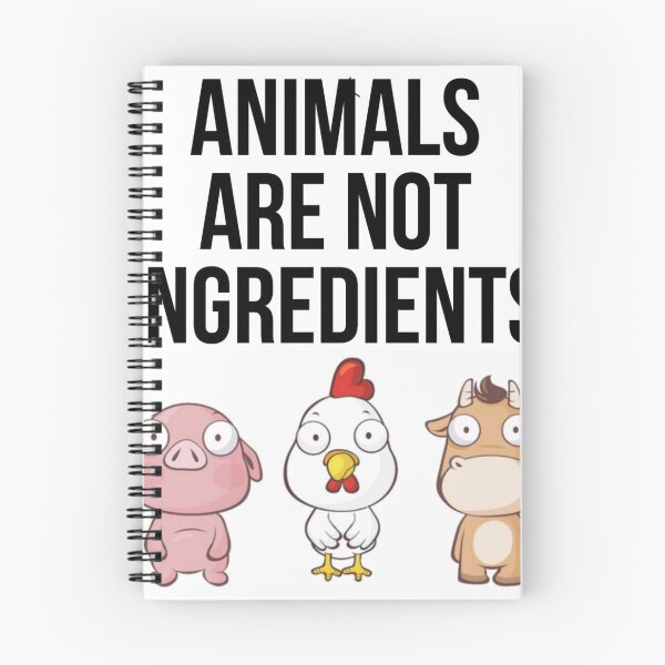 Item preview, Animals Are Not Ingredients Animal Activist Vegan Vegetarian designed and sold by RBEnt.