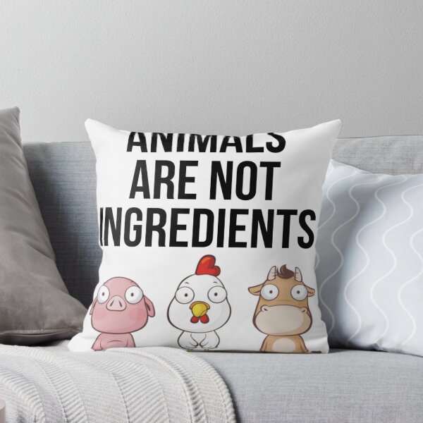 Item preview, Animals Are Not Ingredients Animal Activist Vegan Vegetarian designed and sold by RBEnt.