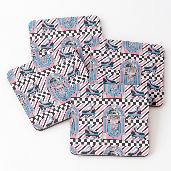 Item preview, Rock-a-Billy Roller Rink, Striped designed and sold by implexity.
