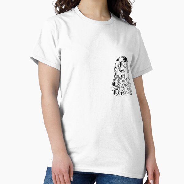Item preview, The Cat Kiss Blackwork designed and sold by kingasart.