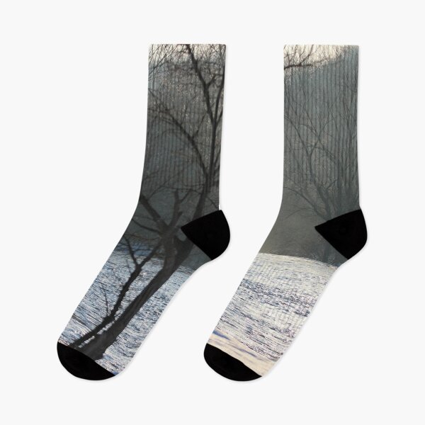 Item preview, Mist over Winter River designed and sold by Susie Kramer.