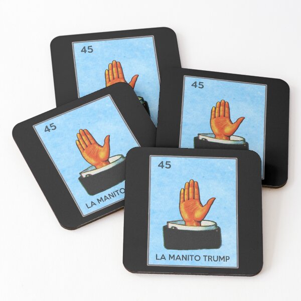 Item preview, Tiny Trump La Mano Hand Funny Loteria Card designed and sold by electrovista.