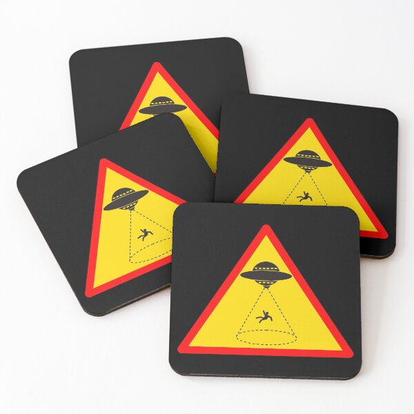 Item preview, Alien Abductions Warning Sign designed and sold by Engrishman.