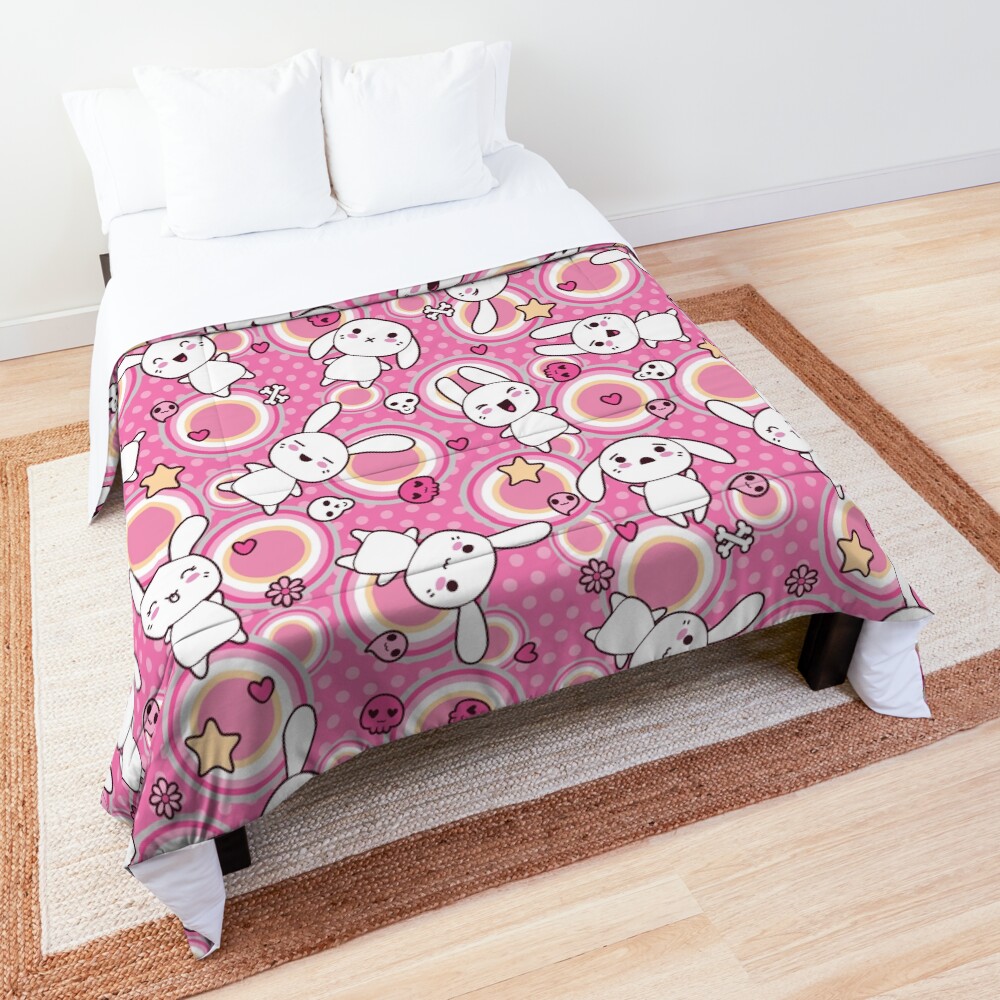 peter rabbit comforter pink