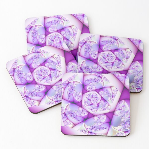 Item preview, Floral Fractal in Purple Hues designed and sold by pinkal.