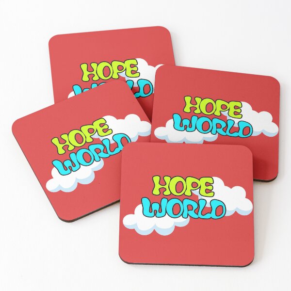 Item preview, "HOPE WORLD" CLOUD LOGO designed and sold by bangtanetic.