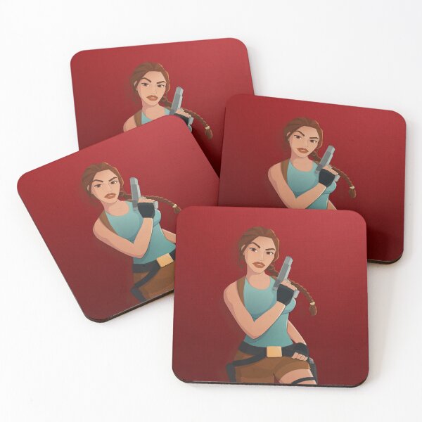 Tomb Raider II Untersetzer (4er Set)