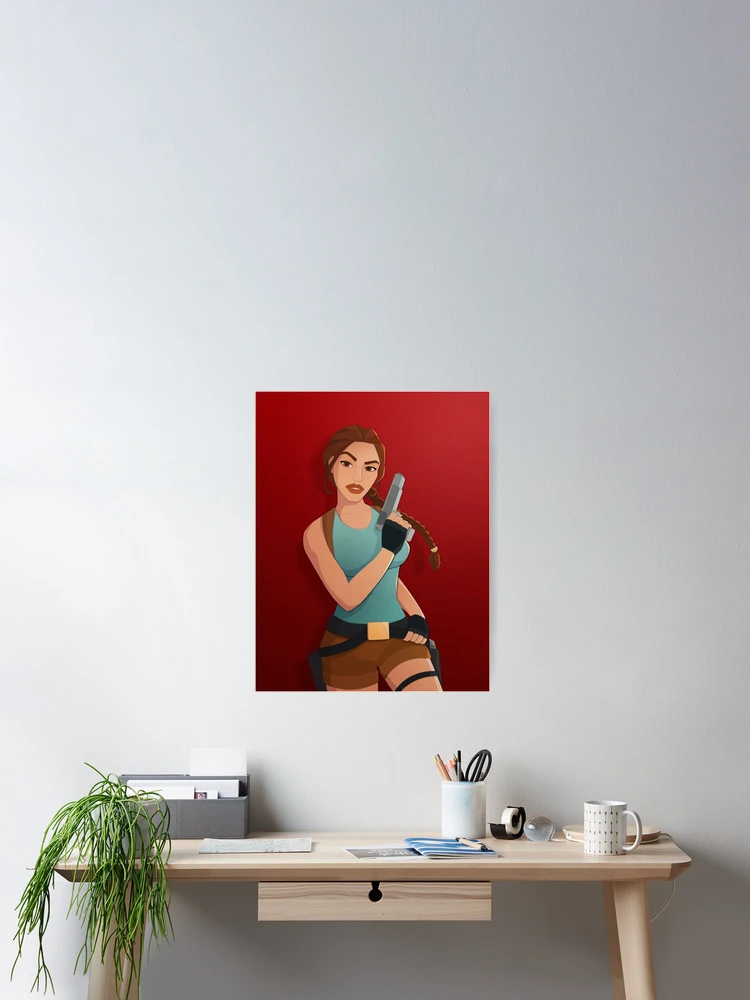Thumbnail 2 of 3, Poster, Tomb Raider II designed and sold by RikDrawsThings.