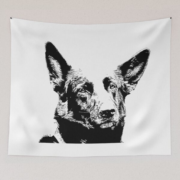Item preview, Mitzi now, black and white drawing designed and sold by dnparker.