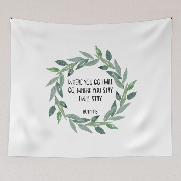 Item preview, Ruth 1:16 designed and sold by kendylrickard.