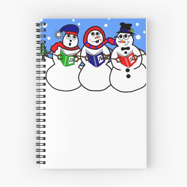 Item preview, Cartoon Snowman Singing Group designed and sold by Tannassie.