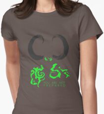 You Are Not Prepared Women's Fitted T-Shirt