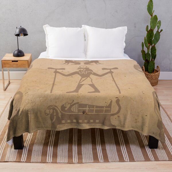 Item preview, Skulls & Glyphs Sandstone designed and sold by StaticKafka.