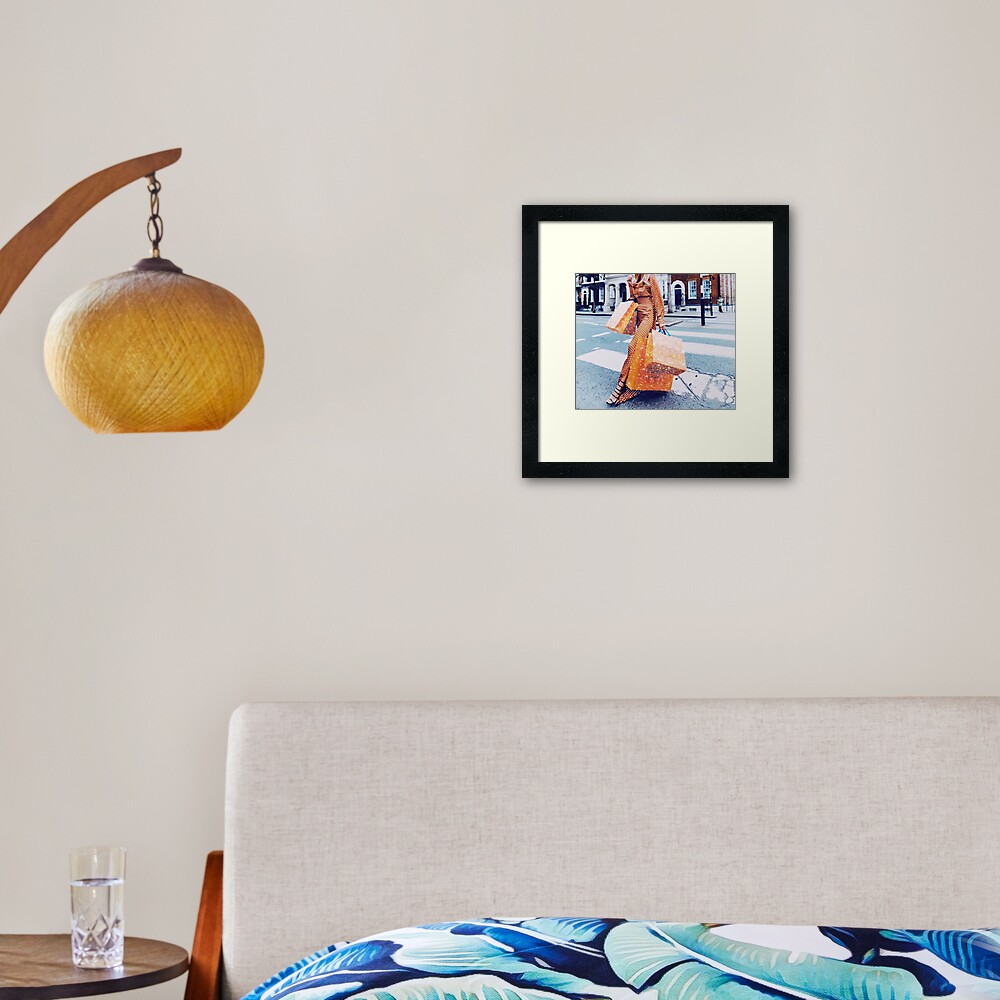 LOUIS FEELS Framed Art Print