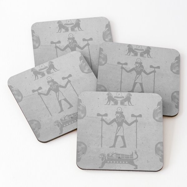 Item preview, Skulls & Glyphs Gray  designed and sold by StaticKafka.