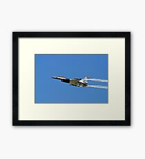 On the edge Framed Print