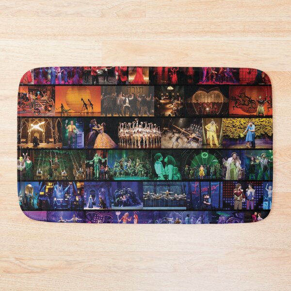 Item preview, Rainbow Collage of Broadway Sows designed and sold by broadwaycantdie.