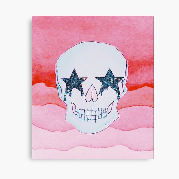 STAR SKULL Canvas Print