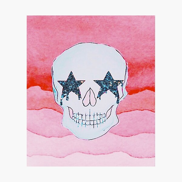 STAR SKULL Photographic Print