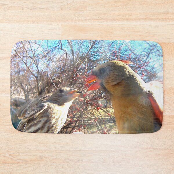 Item preview, A Cardinal and a Finch designed and sold by Maureen Zaharie.