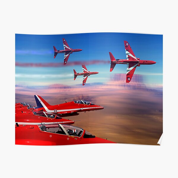 Red Arrows Poster
