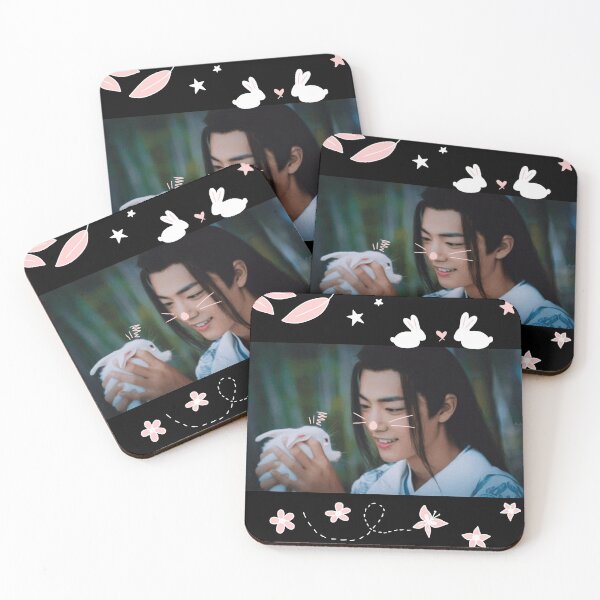 Item preview, Wei Wuxian Xiao Zhan with Bunnies designed and sold by purelyasiashop.