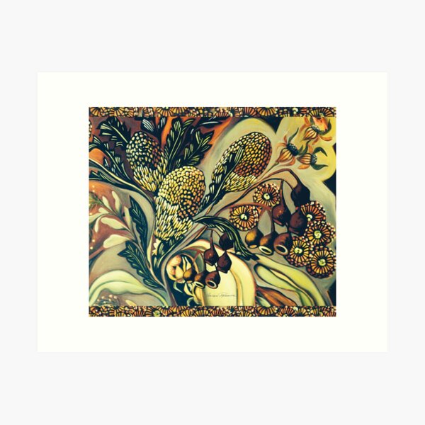 Item preview, The Colours of Australia designed and sold by Marian Rennie.