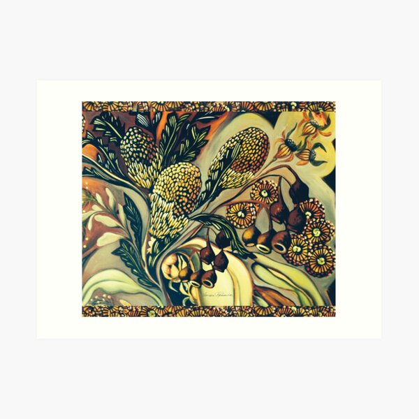 The Colours of Australia Art Print