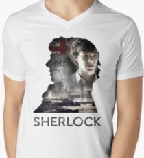 Sherlock Men's V-Neck T-Shirt
