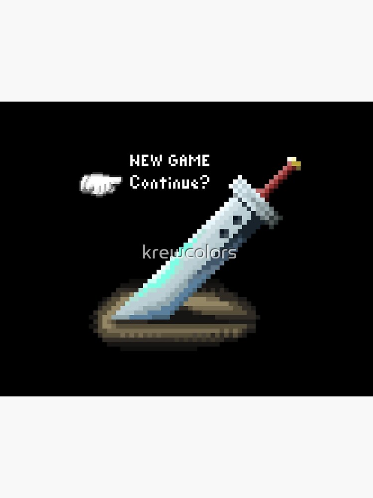 Pixel game sword