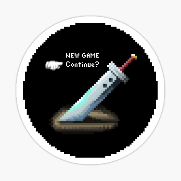 Item preview, Pixel Buster Sword designed and sold by krewcolors.
