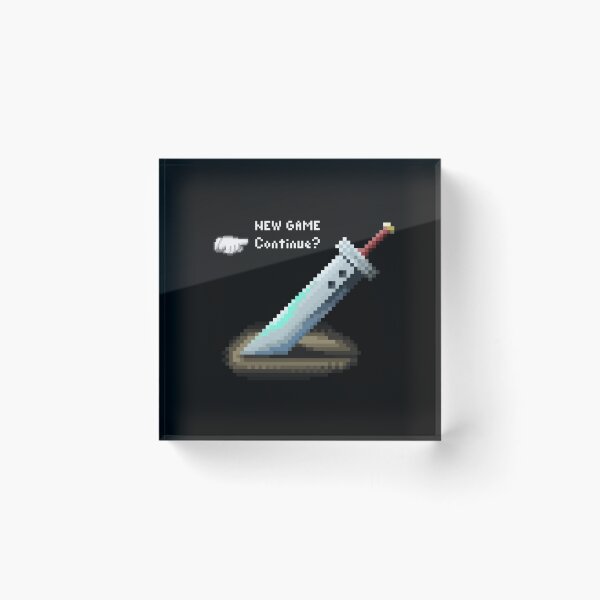 Item preview, Pixel Buster Sword designed and sold by krewcolors.