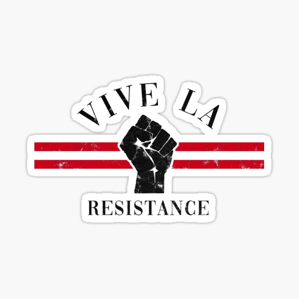Item preview, Vive La Resistance Resist Protest designed and sold by lanynx design.