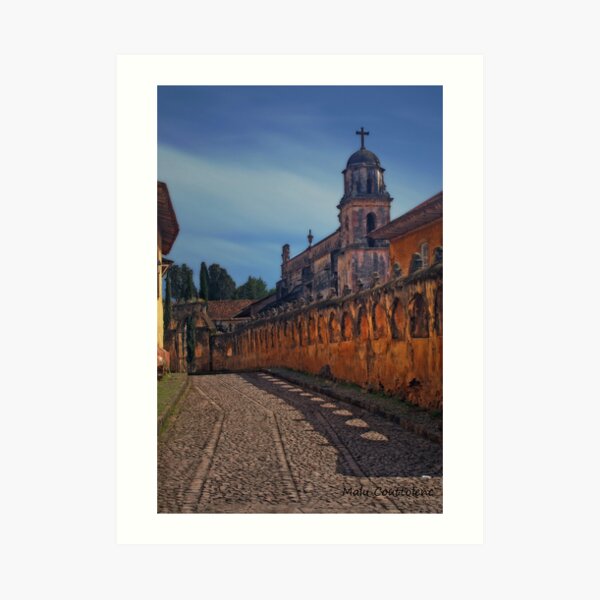 Town Street Art Print