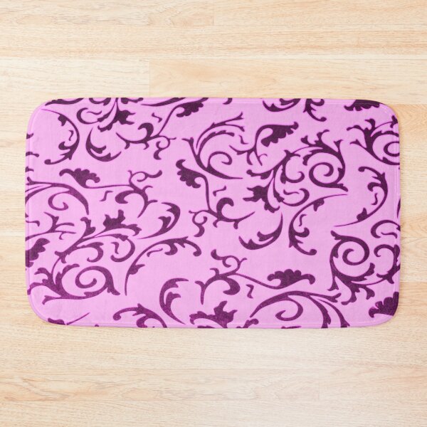 Item preview, ARABIATA 18 patterns purple pink Morocco Essaouira flowers leaves design arabesques scrollwork designed and sold by dragonemma.