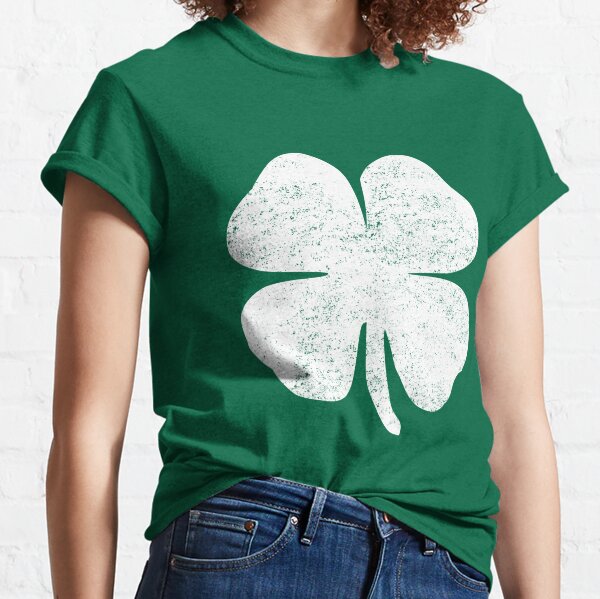 chicago st patricks day shirt, chicago flag irish shamrock adult