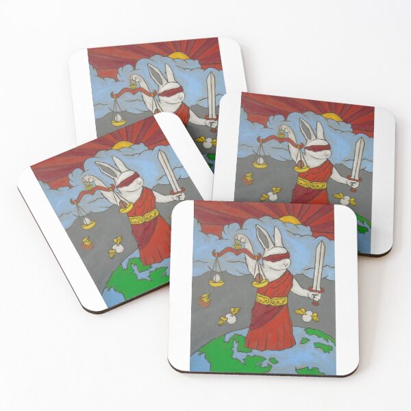 Item preview, Bunny of Justice designed and sold by Pete Matejka.