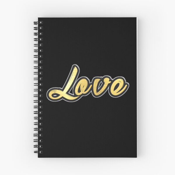 Item preview, Shiny black and gold LOVE word design ver.1 designed and sold by smARTwork.
