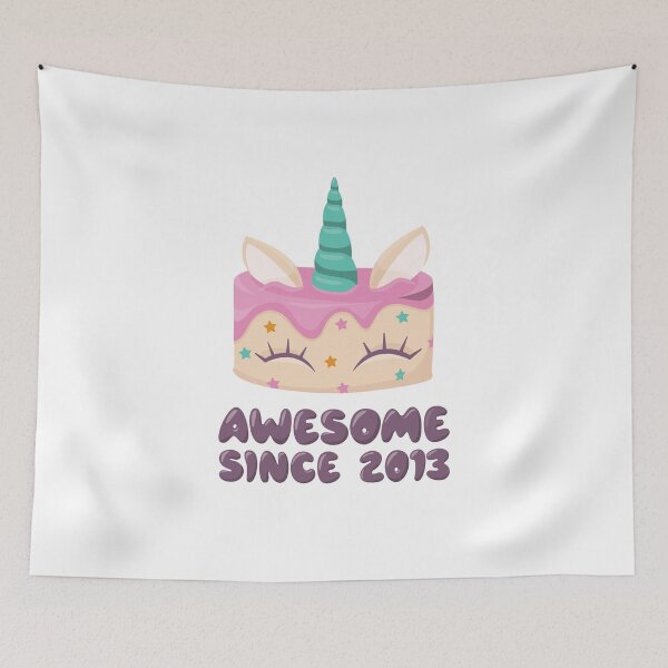 Item preview, Unicorn cake birthday designed and sold by Frergo.