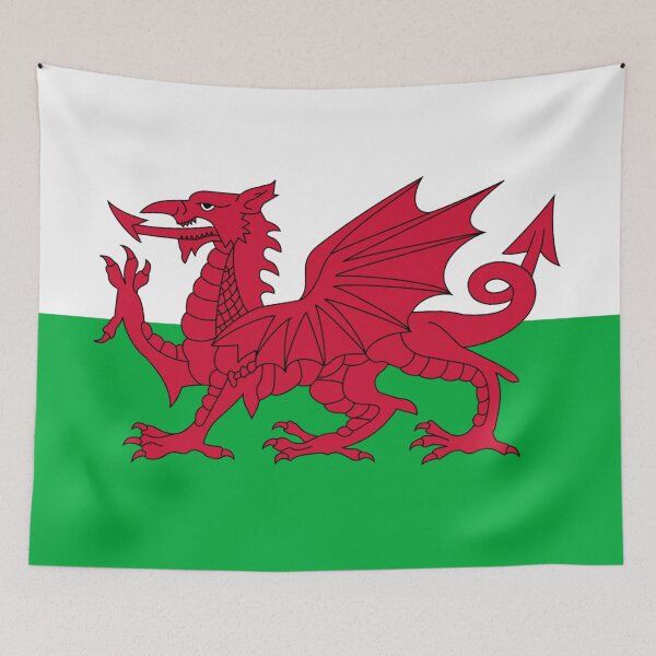 Item preview, Wales Flag  designed and sold by flagshop.