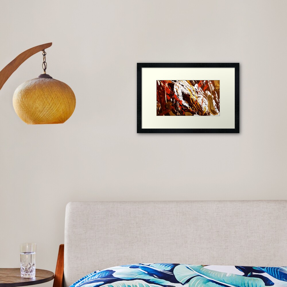 View from Tibet Framed Art Print