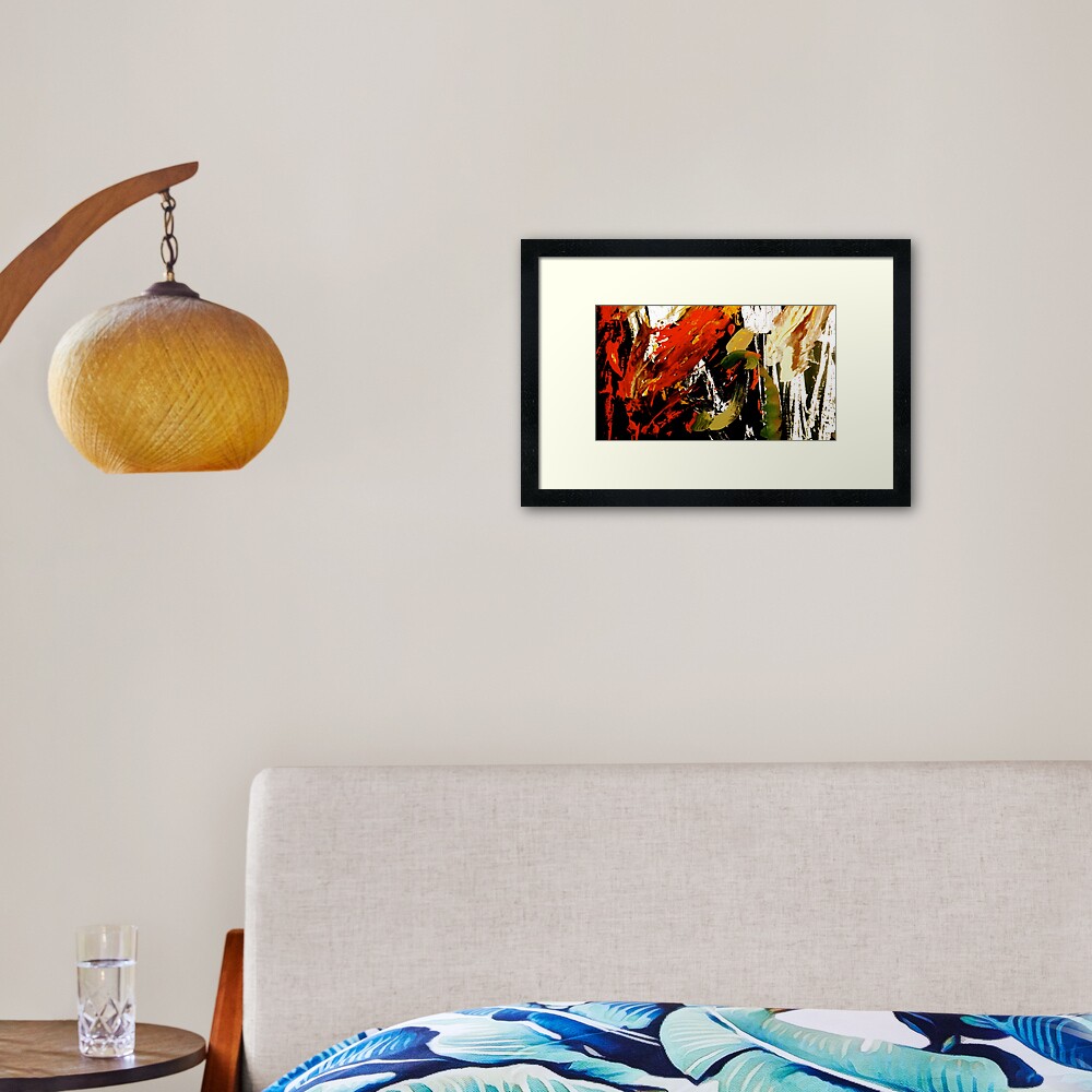 View from Tibet Framed Art Print