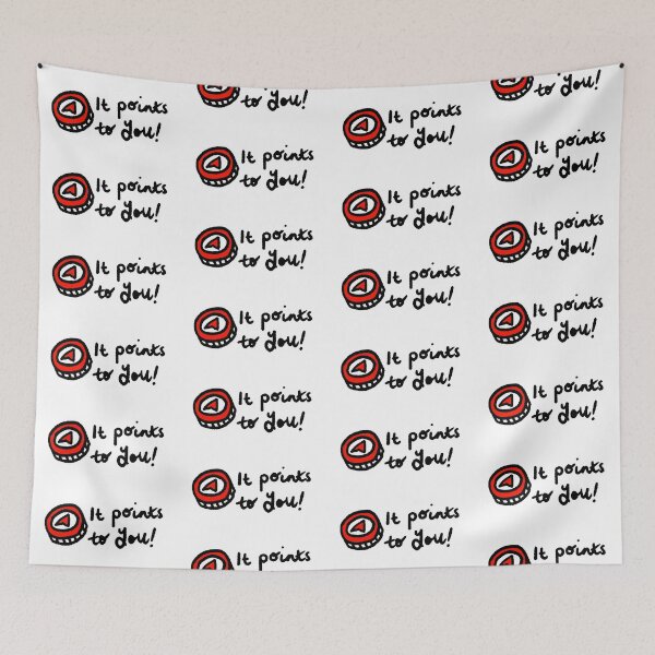 Item preview, It points to you! designed and sold by GameQuacks.