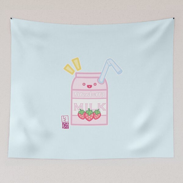 Item preview, Kawaii Strawberry Milk designed and sold by ShopAshii.